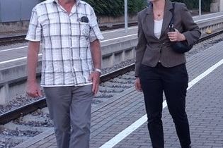 Informationsgespräch mit der Mdl Frau Marion Gentges ( CDU )